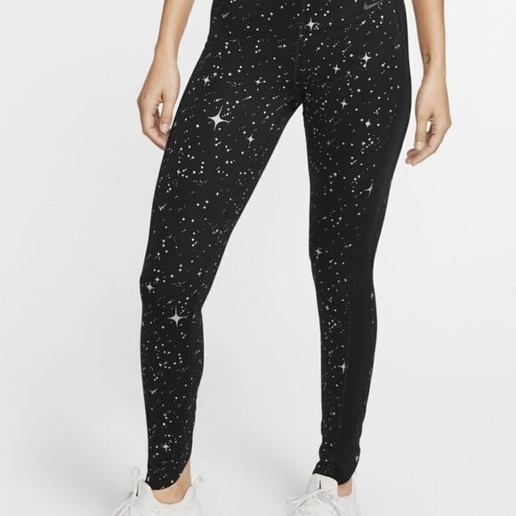 Nike Pants - Nike Pro Warm Starry Night Tights leggings NWT XL Black
